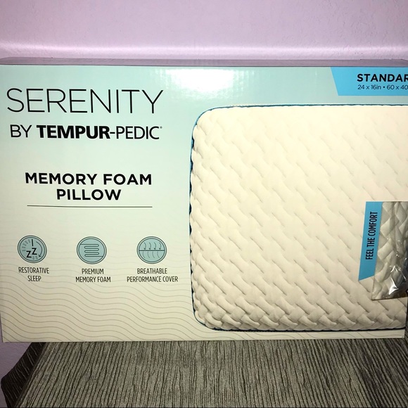 TEMPURPEDIC Bedding Serenity By Tempurpedic Memory Foam Bed Pillow